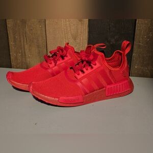 Adidas NMD R1 - Scarlet FV9017 Triple Red - Size 9 - Like New